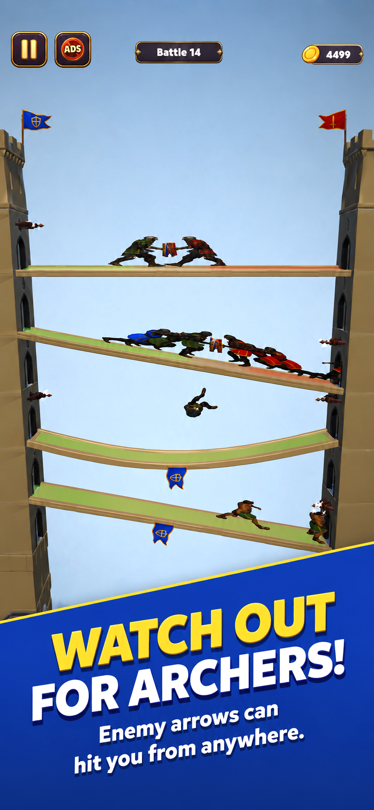 Bridge Warriors! screenshot 1