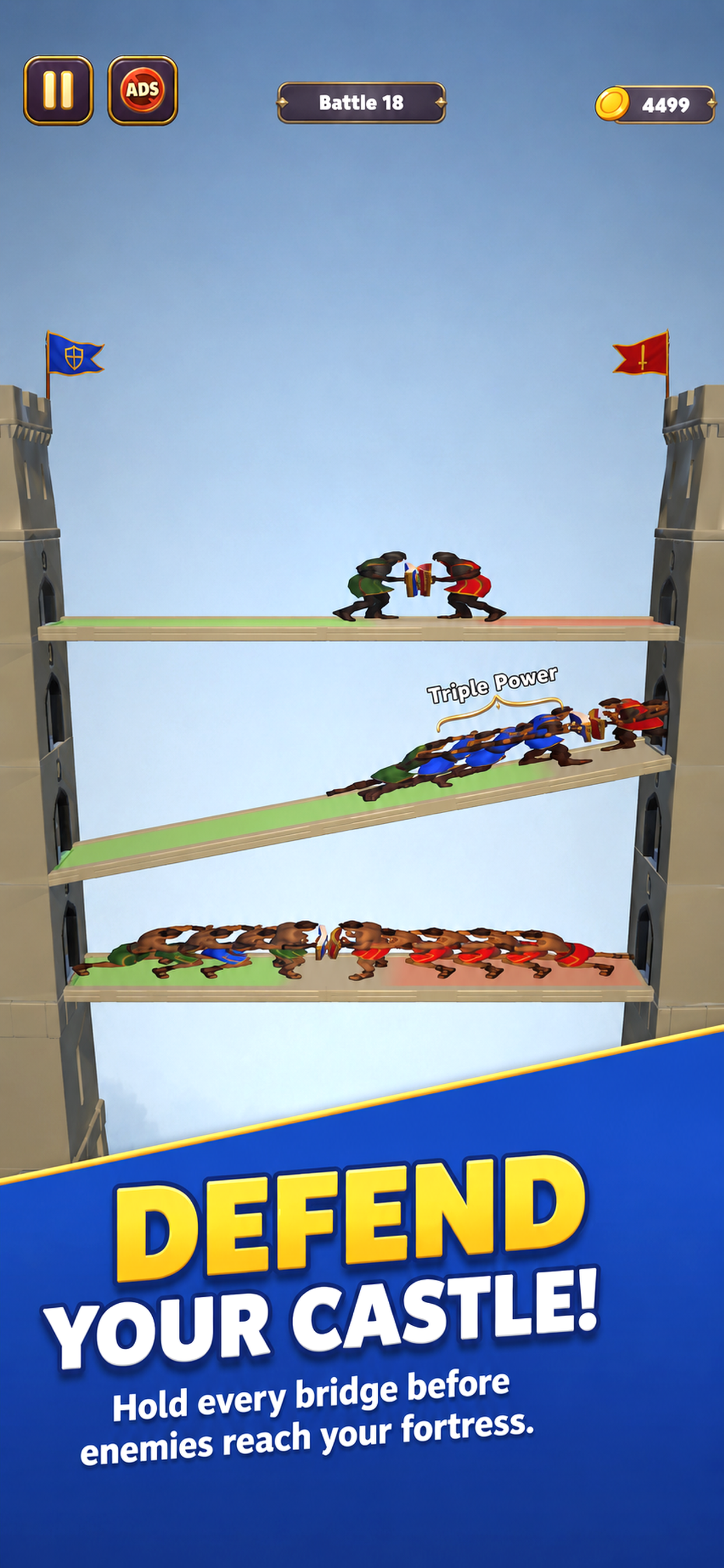 Bridge Warriors! screenshot 2