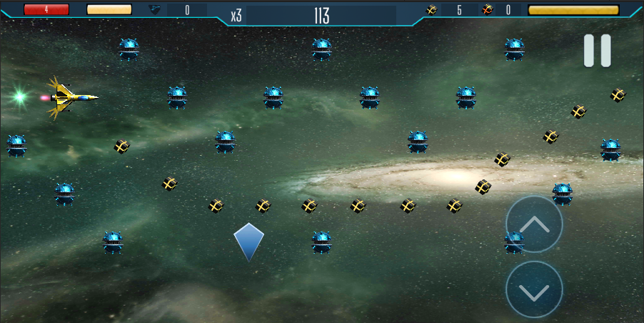 Space Ship: Among Meteorites screenshot 2