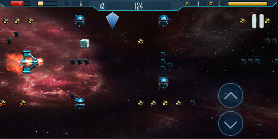 Space Ship: Among Meteorites screenshot 3